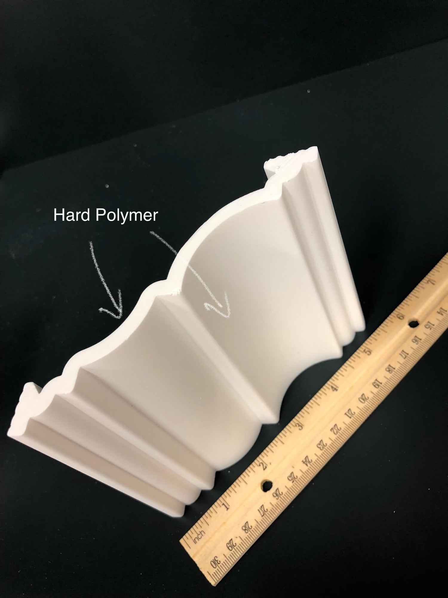 Oakland - Lightweight Coving measured by a ruler